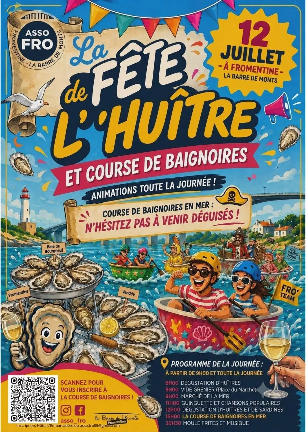 La fête de l'huître à Fromentine