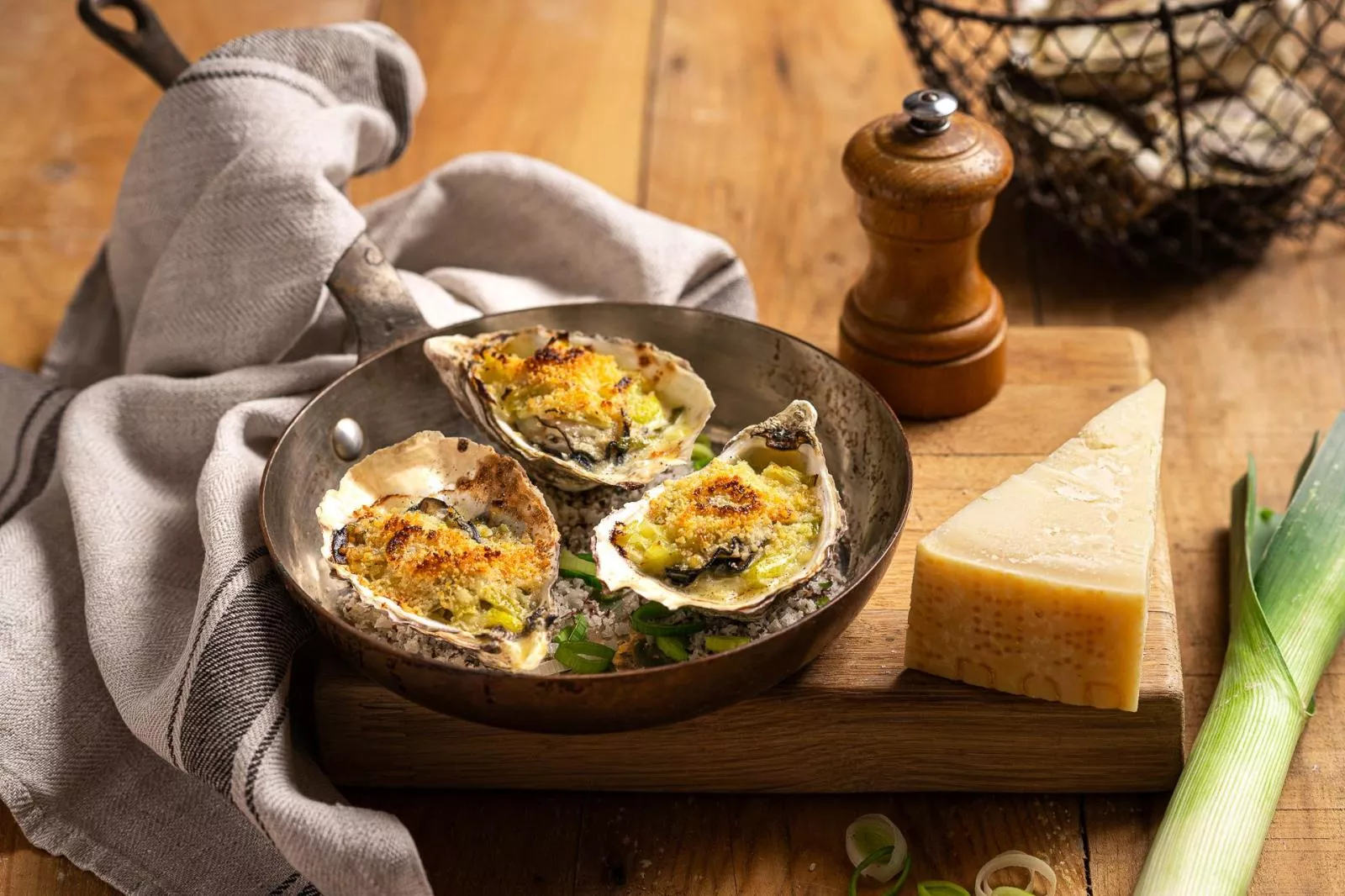 Les huîtres gratinées, une recette aussi bonne que facile